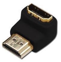 Assmann HighSpeed w/Ethernetem Adapter HDMI A/HDMI A Black