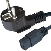maitinimo laidas 8 - Gembird Cable Schuko / IEC320 Black 1.8m - 1 nuotrauka
