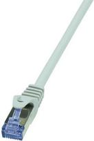 kabelis cat6 50m - LogiLink CAT 6a S/FTP Cable Grey 50m - 1 nuotrauka