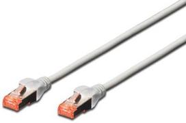 cat6 20m - Digitus CAT 6 S/FTP Patch Cable Grey 20m - 1 nuotrauka