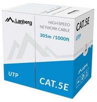 Lanberg Patch Cable UTP CAT5e 305m Grey