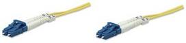 Intellinet LC-LC Fiber Optic Patch Cable OS-2 Yellow 3m