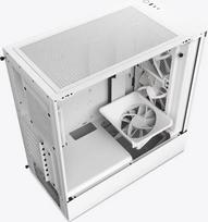 nzxt case - Nzxt H5 Flow RGB White (Balta) - 3 nuotrauka