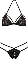 neriniuoti apatiniai - Seksualių apatinių komplektas Cottelli Collection - 3 nuotrauka
