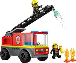 ermitazas kopecios - LEGO City Fire Engine with Ladder 60463 - 3 nuotrauka