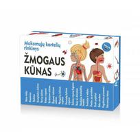 mokomosios korteles - Mokomosios kortelės ŽMOGAUS KŪNAS - 2 nuotrauka