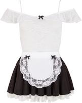 tarnaite kostiumas - Seksuali tarnaitės suknelė Cottelli Collection - 3 nuotrauka