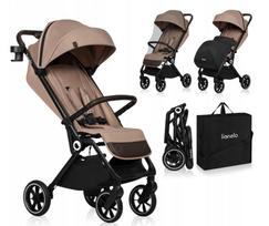 Sportinis vežimėlis Lionelo Cloe, Smėlio (Beige Sand)