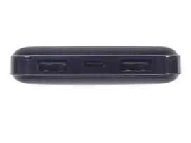 10000 power bank - Gembird Power Bank PB10-02 10000 mAh, Black, 12 W - 1 nuotrauka