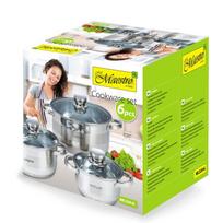 6 240 - Maestro Casserole, 160 - 240 mm, 1.5 - 3.5 l, 3 vnt. - 6 nuotrauka