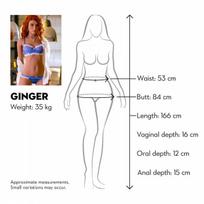 Sekso lėlė „Ginger“