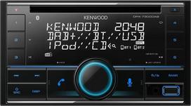 2 din kenwood - KENWOOD DPX-7300DAB Juoda (Black) - 1 nuotrauka