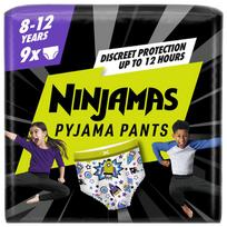 Pampers Ninjamas Pižaminės Kelnaitės Space, 9 vnt., 27-43 kg