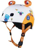 salmai m s dydis - Micro 3D Monsters, S, Balta/oranžinė (White/Orange) - 2 nuotrauka