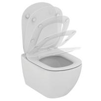 pakabinamas wc klozetas - Pakabinamas klozetas Ideal Standard Tesi AquaBlade, su dangčiu - 2 nuotrauka