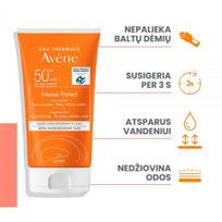 spf50 avene -  AVENE apsauginė emulsija nuo saulės visai šeimai SUN INTENSE PROTECT, SPF 50+, 150 ml - 2 nuotrauka