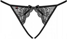 stringai moterims - Seksualios kelnaitės atviru tarpkoju Miamor Obsessive, L/XL - 7 nuotrauka
