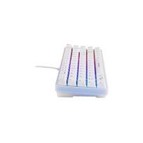 mini klaviatura - DELTACO GAMING GAM-158-W-US, 60% laidinė (Balta) membraninė - 2 nuotrauka