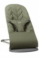 babybjorn bliss - BABYBJÖRN gultukas Bliss Woven/Petal, tamsiai žalias (Dark green), 006140 - 2 nuotrauka