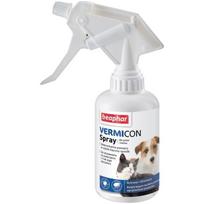 sunims nuo blusu erkiu katems - Beaphar Vermicon Pet purškalas nuo blusų ir erkių 250 ml - 2 nuotrauka