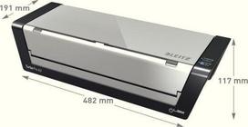 leitz laminatorius - Leitz 75200000, 32 cm, Hot laminator, 1 min, 1500 mm/min, 0.6 mm, A3 - 2 nuotrauka