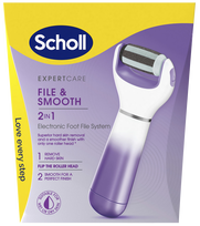 pedu sveitiklis - SCHOLL File & Smooth 2in1 elektroninis pėdų šveitiklis, 1 vnt. - 2 nuotrauka