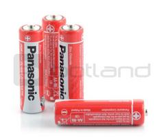 elementai aa - Panasonic Zinc Carbon AA 4pcs - 1 nuotrauka