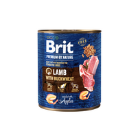 grikiai - Brit Premium By Nature Lamb With Buckwheat, ėriena, 0.8 kg - 1 nuotrauka