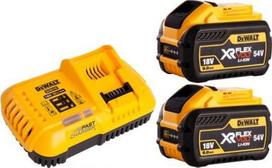 akumuliatorius dewalt - DeWALT DCB118X2-QW, 2x9.0Ah, 18V, su pakrovikliu DCB547 - 1 nuotrauka