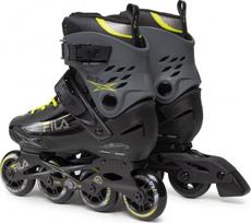 rieducai 43 - FILA Houdini vyriški riedučiai black/grey/lime - 2 nuotrauka