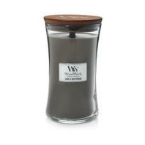 woodwick zvakes 275 g - Woodwick Tonka & Almond Milk aromatinė žvakė - 275 g. - 2 nuotrauka