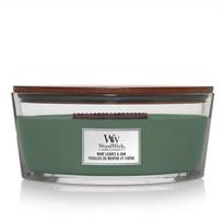 WoodWick Aromatinė žvakė (Mint Leaves & Oak), 453,6 g