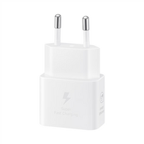 samsung maitinimo laidas - Samsung maitinimo adapteris 25W USB-C greito įkrovimo įkroviklis (be laido) baltas - 2 nuotrauka