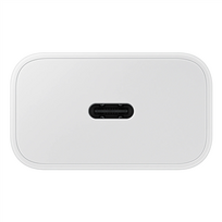 samsung maitinimo laidas - Samsung maitinimo adapteris 25W USB-C greito įkrovimo įkroviklis (be laido) baltas - 3 nuotrauka