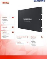 240 ssd - Samsung PM893, 2.5", 240 GB - 2 nuotrauka