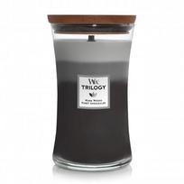 woodwick trilogy - WoodWick Warm Woods Scented Candle Unisex 453,6 g - 2 nuotrauka
