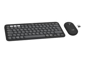 logitech keyboard - Logitech Pebble 2 Combo (US) Graphite - 1 nuotrauka