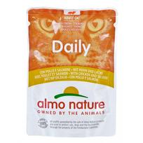 Šlapias kačių maistas Almo Nature Daily, žuvis/vištiena, 0.07 kg