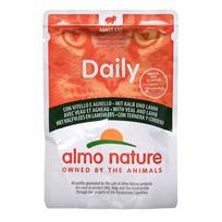 Šlapias kačių maistas Almo Nature Daily, ėriena/veršiena, 0.07 kg