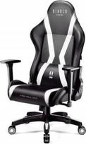 chair l - Diablo Chairs X-Horn 2.0, juoda/balta (L dydis) - 3 nuotrauka