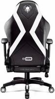 chair l - Diablo Chairs X-Horn 2.0, juoda/balta (L dydis) - 4 nuotrauka