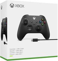 Microsoft XBOX Series X One Wireless Controller Carbon Black+Cable USB-C