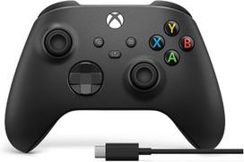 xbox one s - Microsoft XBOX Series X One Wireless Controller Carbon Black+Cable USB-C - 2 nuotrauka