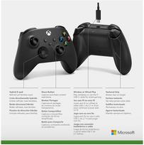 xbox one s - Microsoft XBOX Series X One Wireless Controller Carbon Black+Cable USB-C - 5 nuotrauka