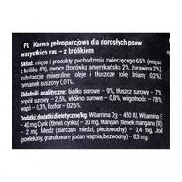 maistas sunims rafi - Šlapias šunų maistas Rafi Adult, triušiena, 0.4 kg - 2 nuotrauka