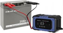 20ah akumuliatorius -  Qoltec AGM 300A, 20 Ah - 5 nuotrauka
