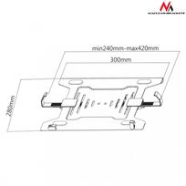 stovas 32 - Maclean MC-764 32-80'' - 4 nuotrauka