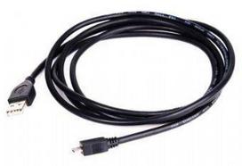 usb b a - Gembird USB2 A-micro B Cable 1.8 m - 3 nuotrauka