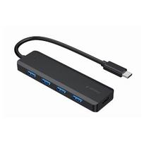 sakotuvas i type c - GEMBIRD 4 prievadų USB 3.1 Gen 1 Type-C HUB - 3 nuotrauka