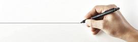rotring - rotring Rapid Pro Ballpoint Pen Matt juodas with Refill M-Mėlyna - 3 nuotrauka